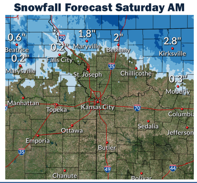 Winter Weather Advisory issued for portions of northern Missouri