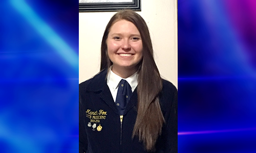 Trenton High School junior, Mariah Fox, wins public speaking contest