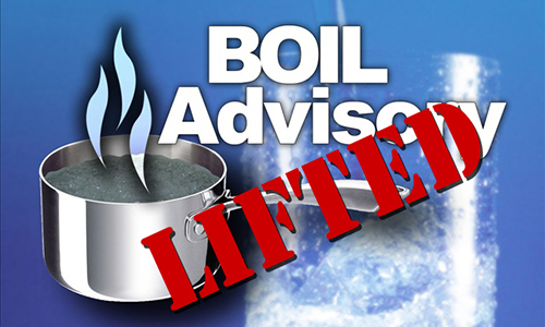 Boil Advisory Lifted