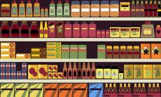 Grocery Shelves