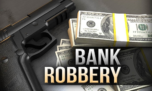 Bank Robbery news graphic