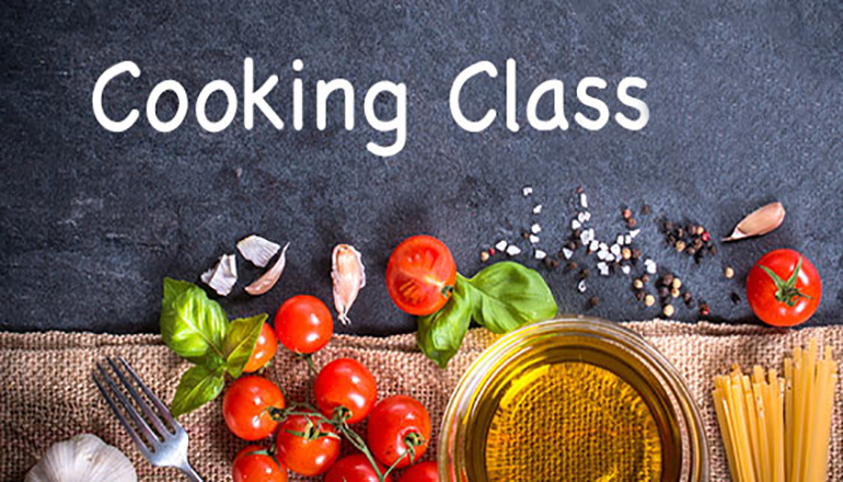 Cooking Class news graphic