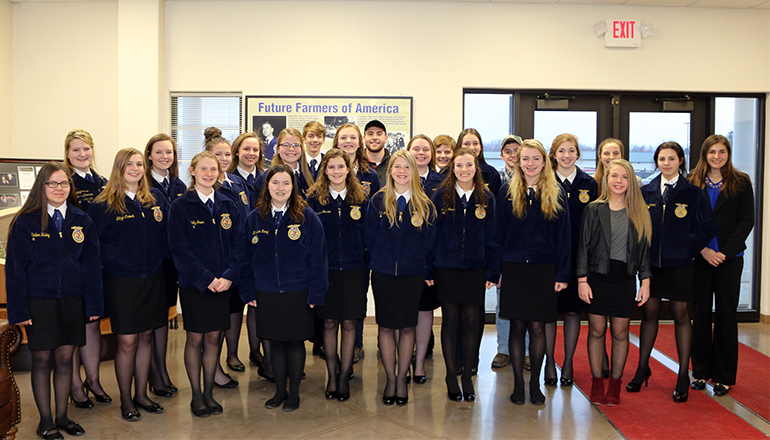 Chillicothe agriculture leaders host FFA members