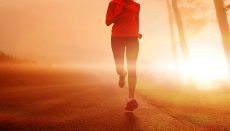 Runner in race