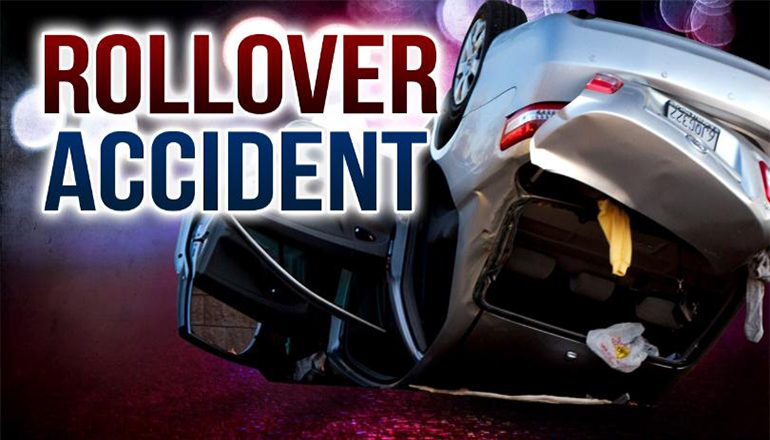 Rollover Crash news graphic