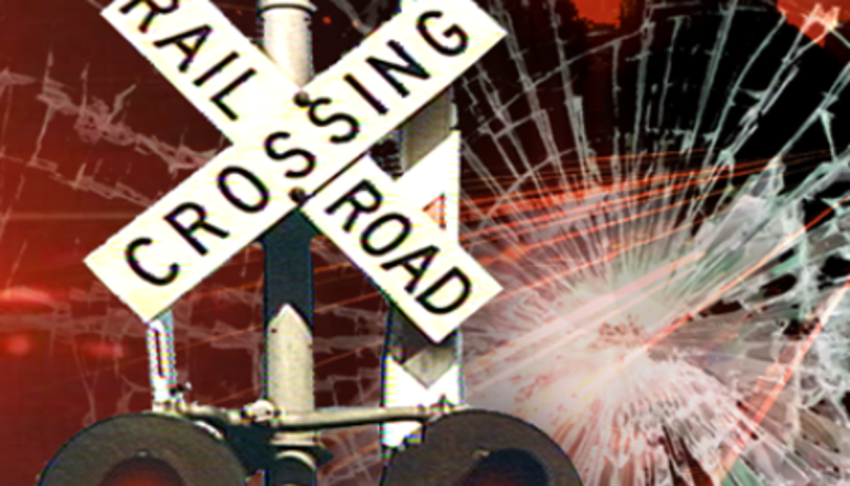 Train Accident or railroad crossing news graphic