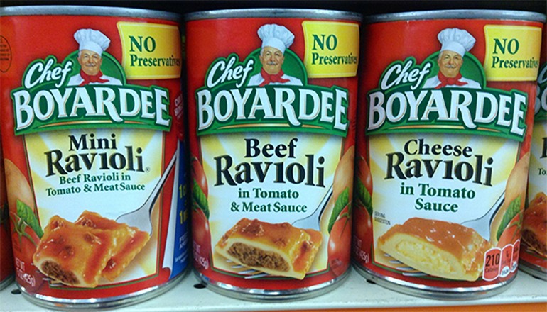 chef boyardee super shredder