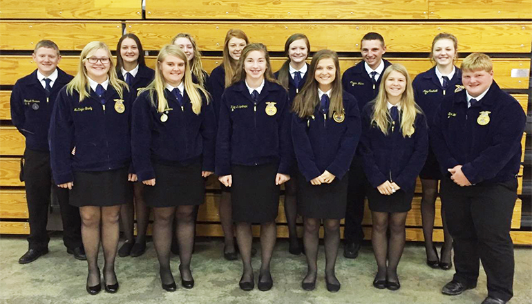 Chillicothe FFA Officers attend LEAD Training