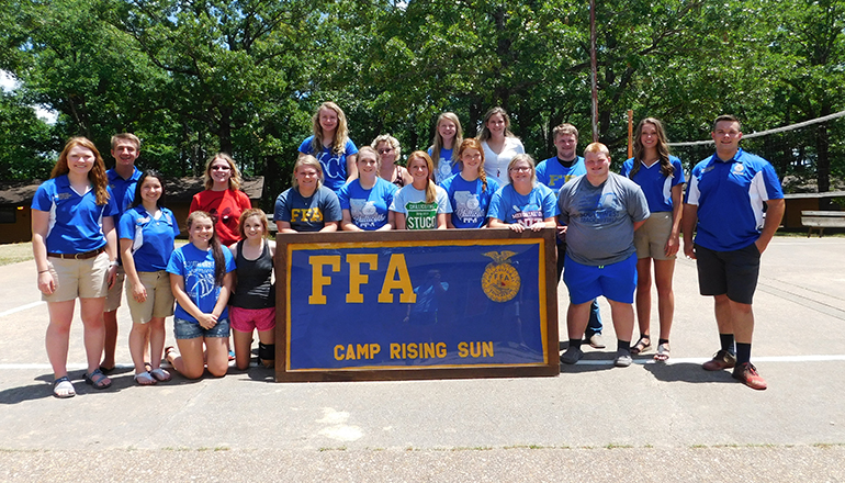 Chillicothe FFA Members attend state leadership camp