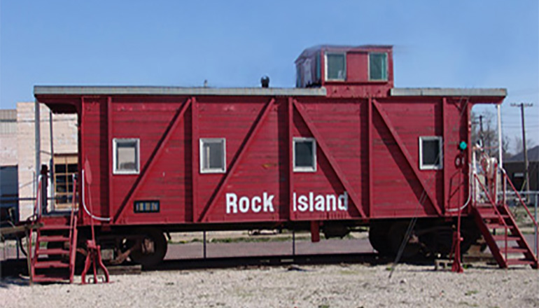 Grundy County Museum Caboose