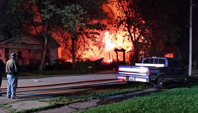 House Fire on Reynard Street in Chillicothe