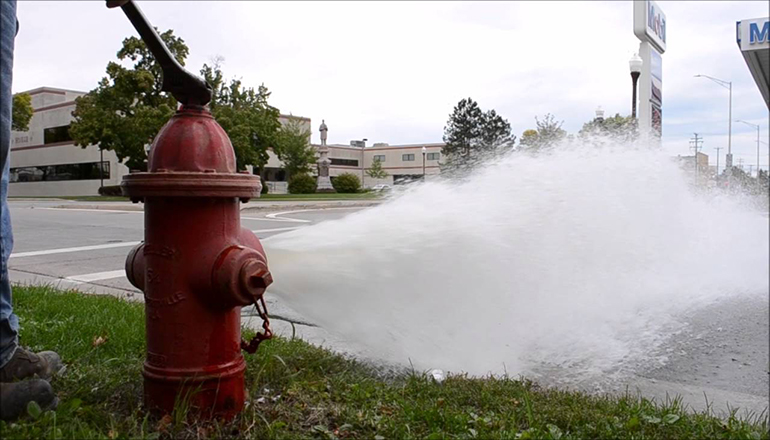 Fire Hydrant Flushing