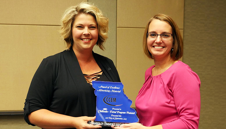 Chillicothe Chamber brings home state award