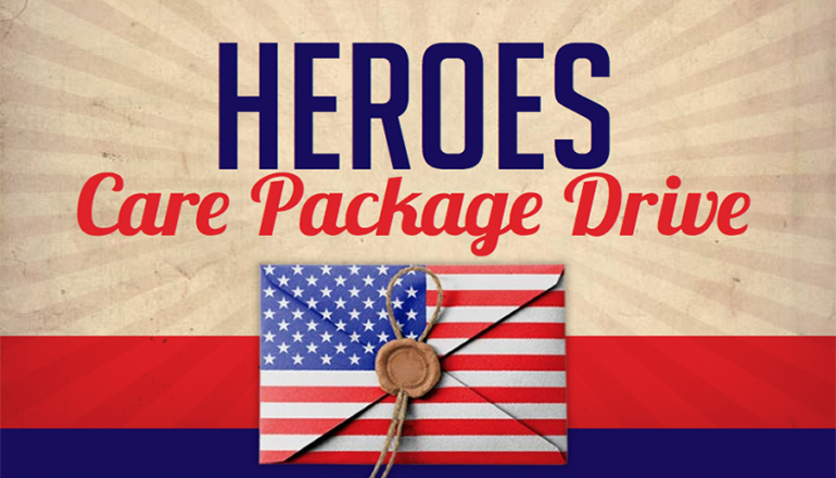 Heroes Care Package Drive