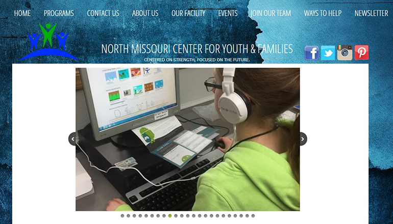 North Missouri Center for Youth and Families Website
