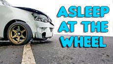 Driver Falls Asleep At The Wheel