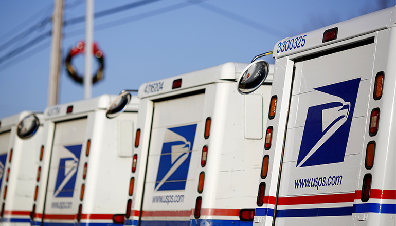 U.S. Postal Mail Trucks