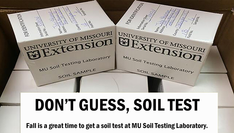 Soil Test news photo