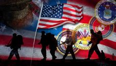 Veterans and services news graphic