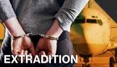 Extradition news graphic