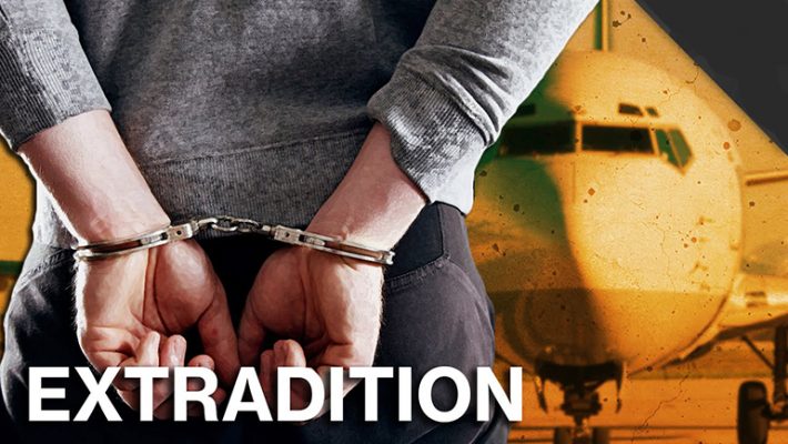Extradition news graphic
