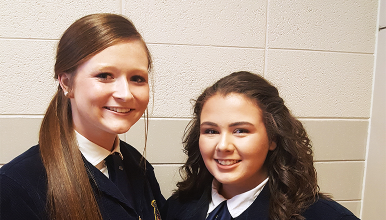 Chillicothe FFA Officer Candidates