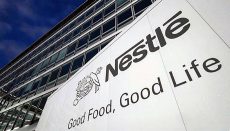 Nestle Sign in front of Corporate offices