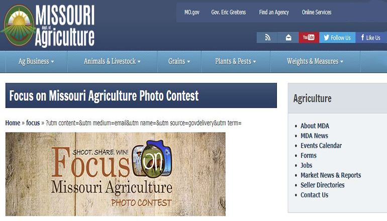 Missouri Agriculture Photo Contest