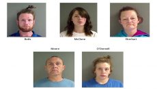 Cameron Police Department arrest 5 while looking for woman who failed to appear in court