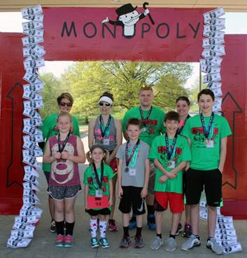 5K run Winners