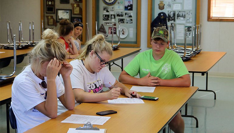 Livingston County youth begin work at Litton Agri-Science Learning Center