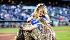 Sean Laffey unites with family