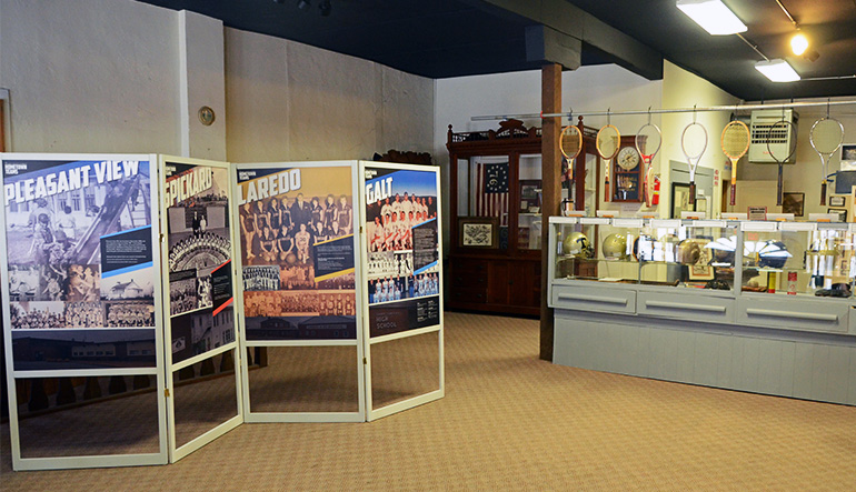 Galt Spickard PV Laredo cases at Grundy County Museum