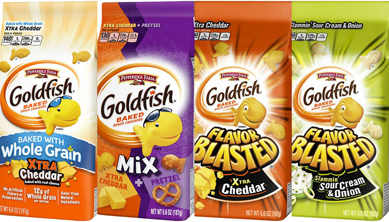 Recalled Goldfish Crackers