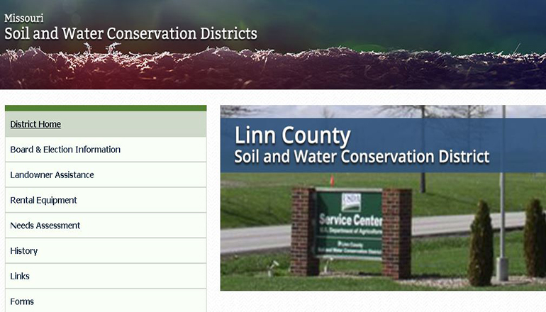 Soil and Water Conservation District Brookfield Missouri