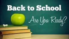 Back To School, Are You Ready?