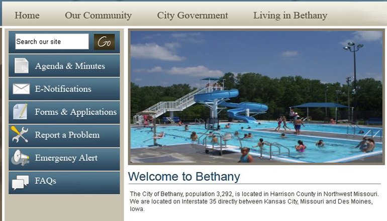 City of Bethany Website