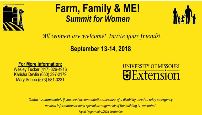 Farm, Family and ME Ag event for women