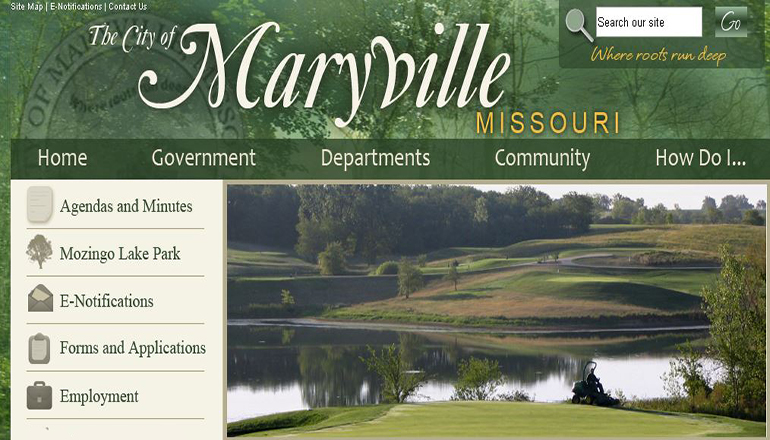 Maryville Missouri Website