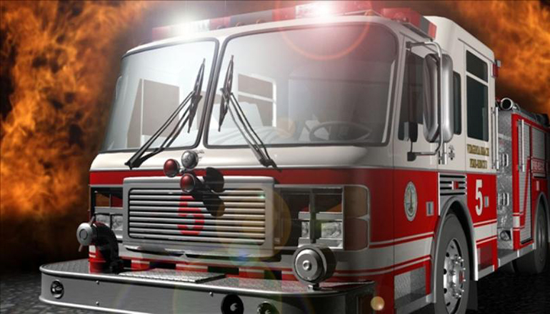 Fire Truck news graphic