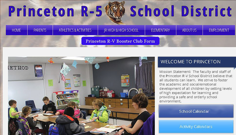 Princeton Missouri School District Website