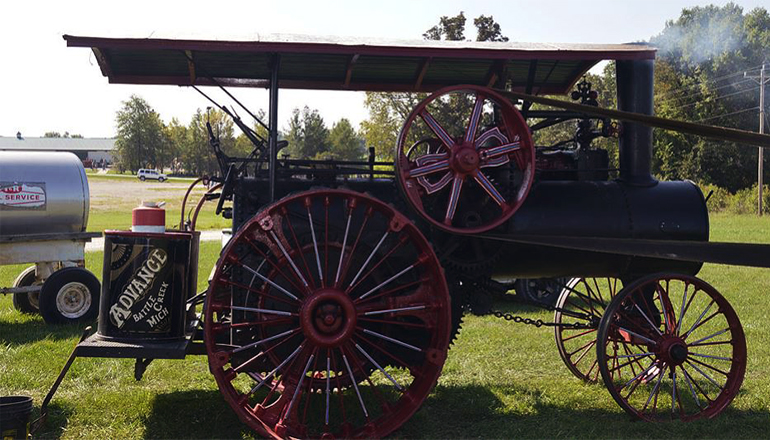 Steam and Gas Association’s Old-Time Harvest Days tractor