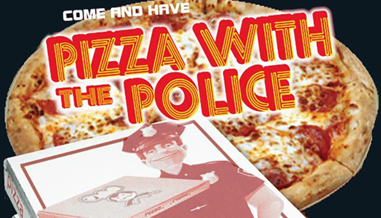 Pizza with the Police