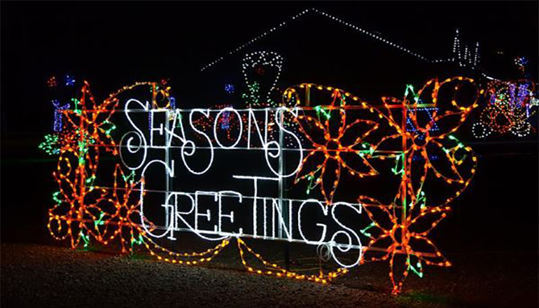 Seasons Greetings Christmas Lights