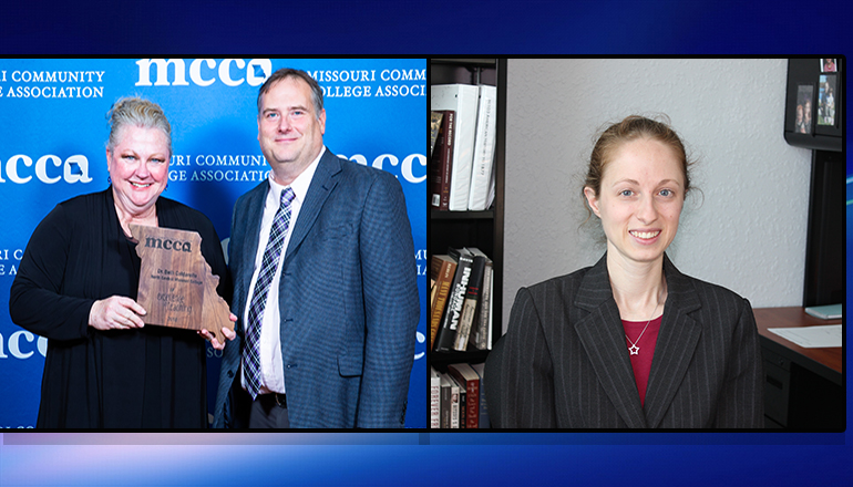 Dr. Beth Caldarello and Maryellen Harman Receive Governor’s Award for Excellence in Teaching at MCCA