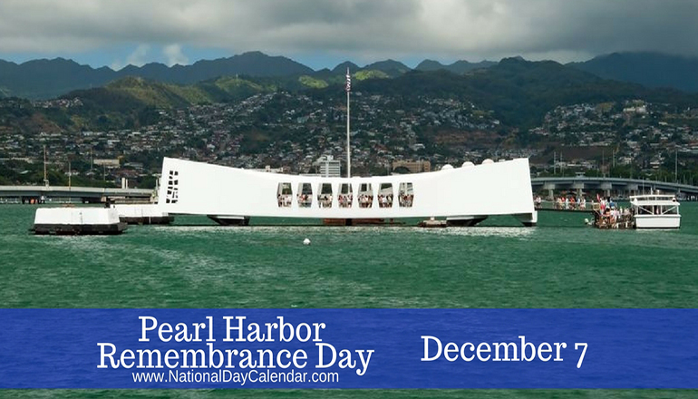 Pearl Harbor Remembrance Day December 7
