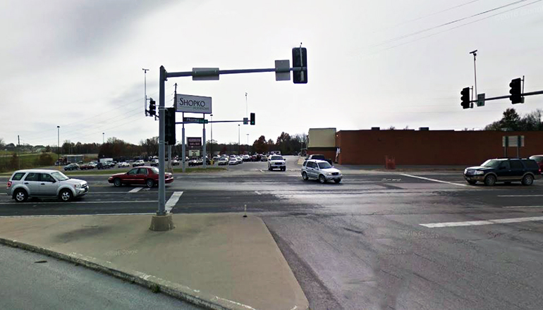 9th and Oklahoma intersection Trenton