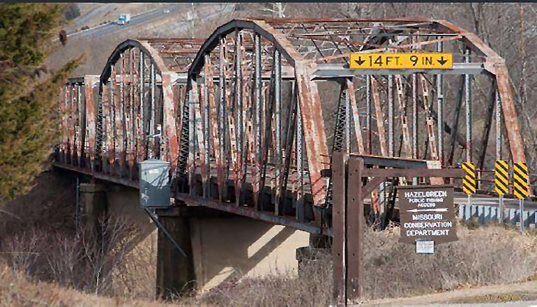 Bridge in poor condition