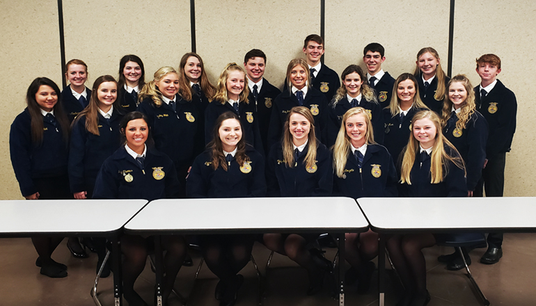 Chillicothe FFA Competes in Area 2 competition