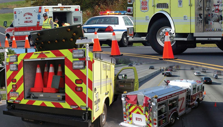 Emergency Responder traffic incident management training